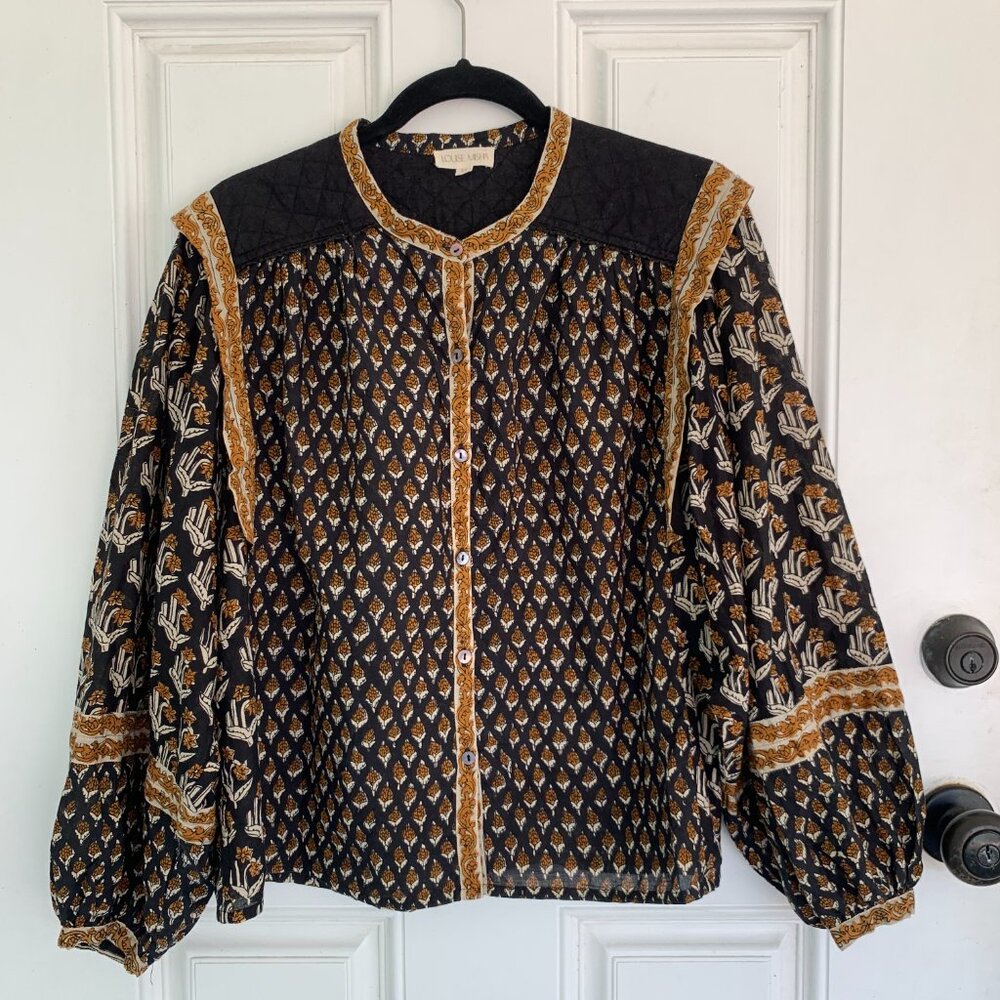 Louise Misha Jane Blouse, Black, XS (34) - Picture 10 of 16